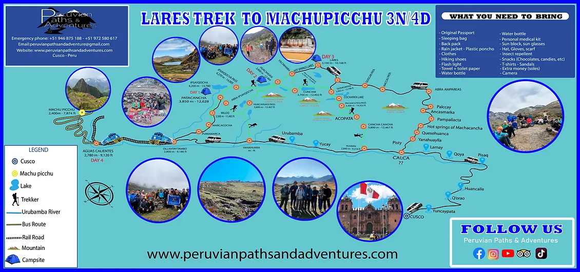 Lares Trek To Machupicchu - Peruvian Paths & Adventures